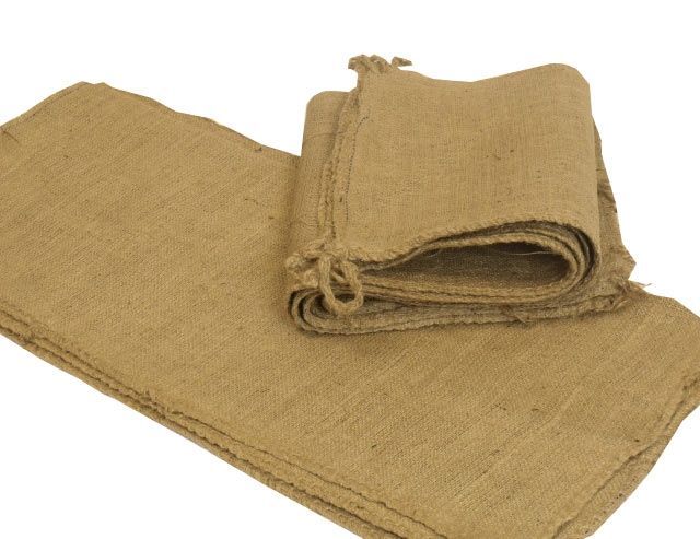 Hessian Unproofed Sandbag 33cm x 76cm (Empty)