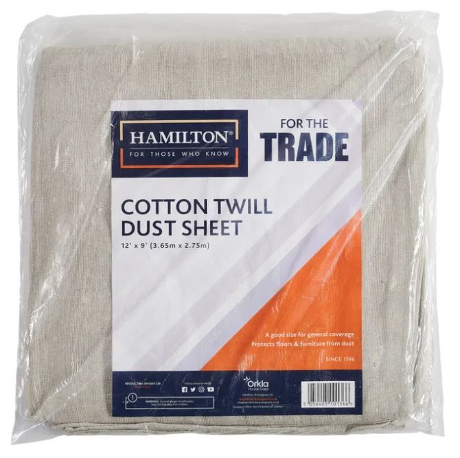 Hamilton For The Trade Cotton Dust Sheet 12 x 9 1.2K 3843601
