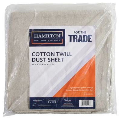 Hamilton For The Trade Cotton Dust Sheet 12 x 9 1.2K 3843601