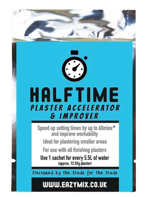 Half Time Plaster Accelerator Sachet