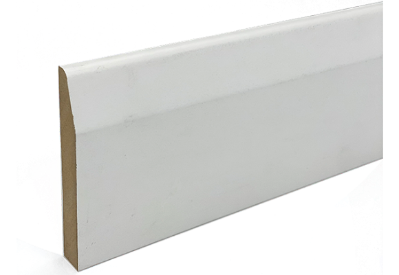 MDF Skirting Chamfered and Rounded 18mm