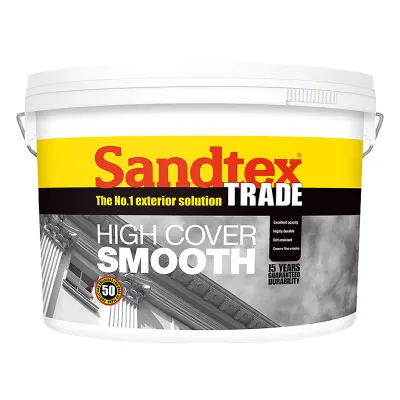 Sandtex High Cover Smooth Masonry Paint 10Lt