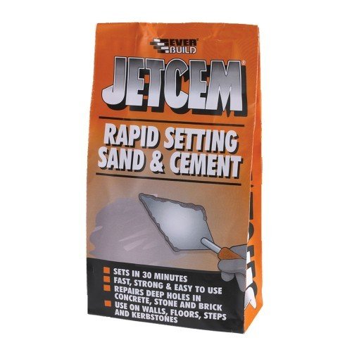 Everbuild Jetcem Rapid Set Premix Sand and Cement