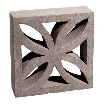 Screen Block Palma Natural Grey 295 x 295 x 95mm