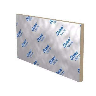 PIR Floor &amp; Roof Insulation 2400mm x 1200mm x 125mm  (P.U)