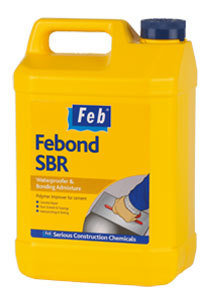 Febond SBR Waterproofer &amp; Bonding Admixture 5 Litre