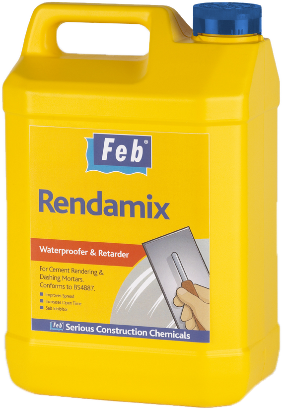 Feb Rendamix Waterproofer &amp; Retarder 5 Litre