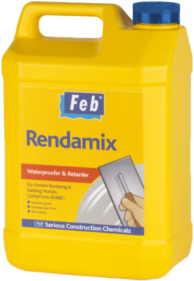 Feb Rendamix Waterproofer &amp; Retarder 5 Litre