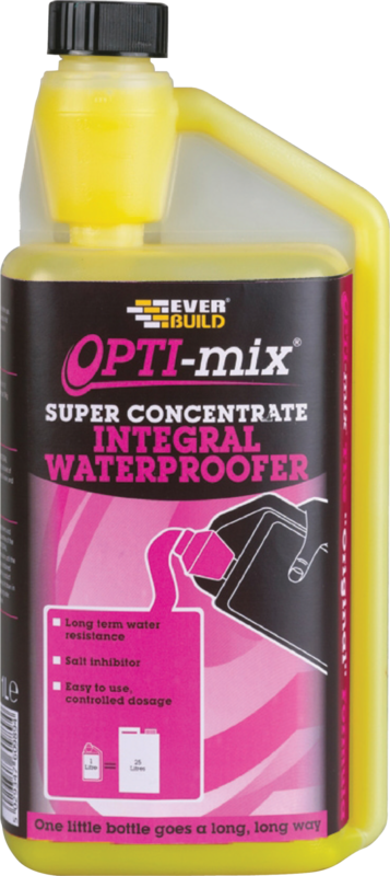 Everbuild Optimix Intergral Waterproofer 1 Litre