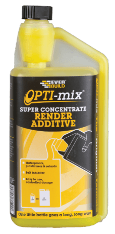 Everbuild Opti-mix 3 In 1 Render Additive 1 Litre