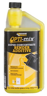 Everbuild Opti-mix 3 In 1 Render Additive 1 Litre
