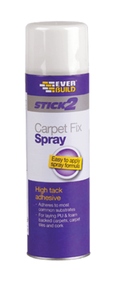 Stick 2 Carpet Fix Spray Adhesive 500ml