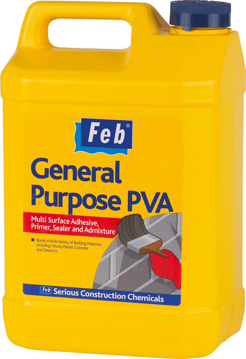 Feb General Purpose Pva Adhesive 5 Litre