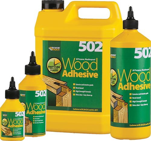 Everbuild 502 All Purpose Wood Adhesive Weatherproof