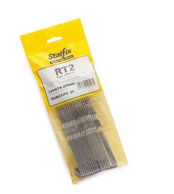 Type 2 Stainless Steel General Purpose Wall Tie 275mm (Pack 20)