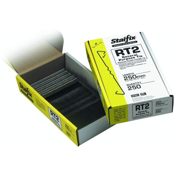 Type 2 Stainless Steel General Purpose Wall Tie 250mm (BOX 250)