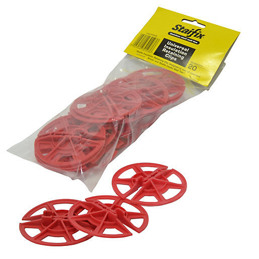 Staifix Universal Insulation Retaining Clip For Stainless Steel Wall Ties (Pack 20)