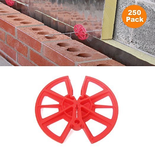 Universal Insulation Retaining Clip For Stainless Steel Wall Ties (Pack 250)