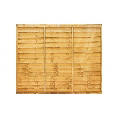 Overlap Fence Panel 1.8m x 1.5m (6&#39;x5&#39;)