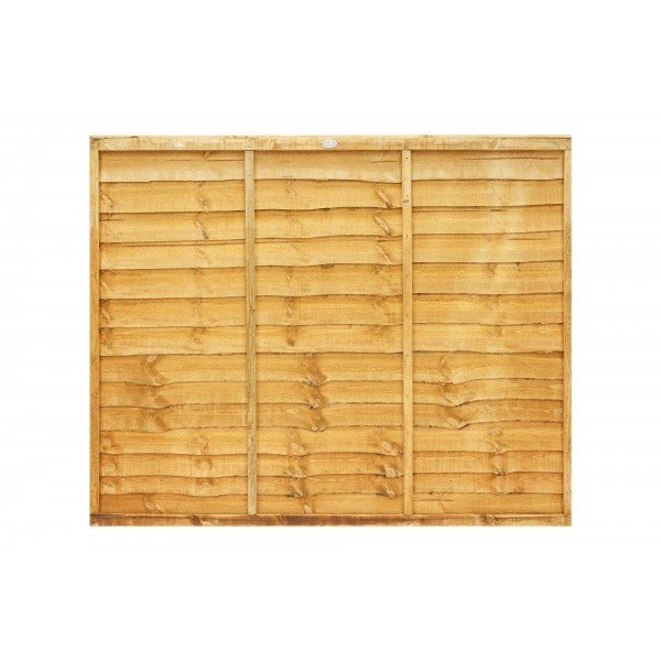 Overlap Fence Panel 1.8m x 1.5m (6'x5')