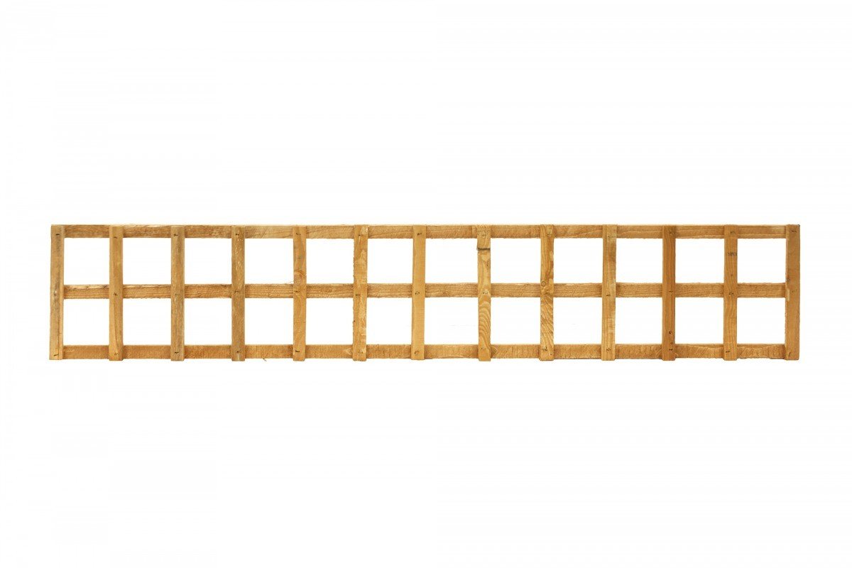 Square Trellis Panel 1.8m x 300mm (6&#39;x1&#39;)