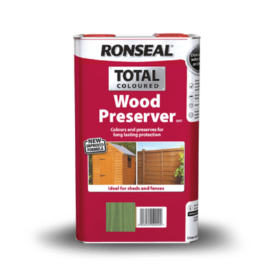 Ronseal Total Wood Preserver Green