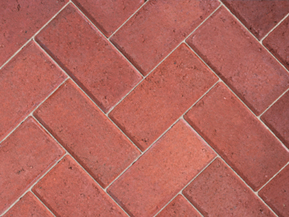 Driveway Block Paver 200 x 100 x 50mm Red