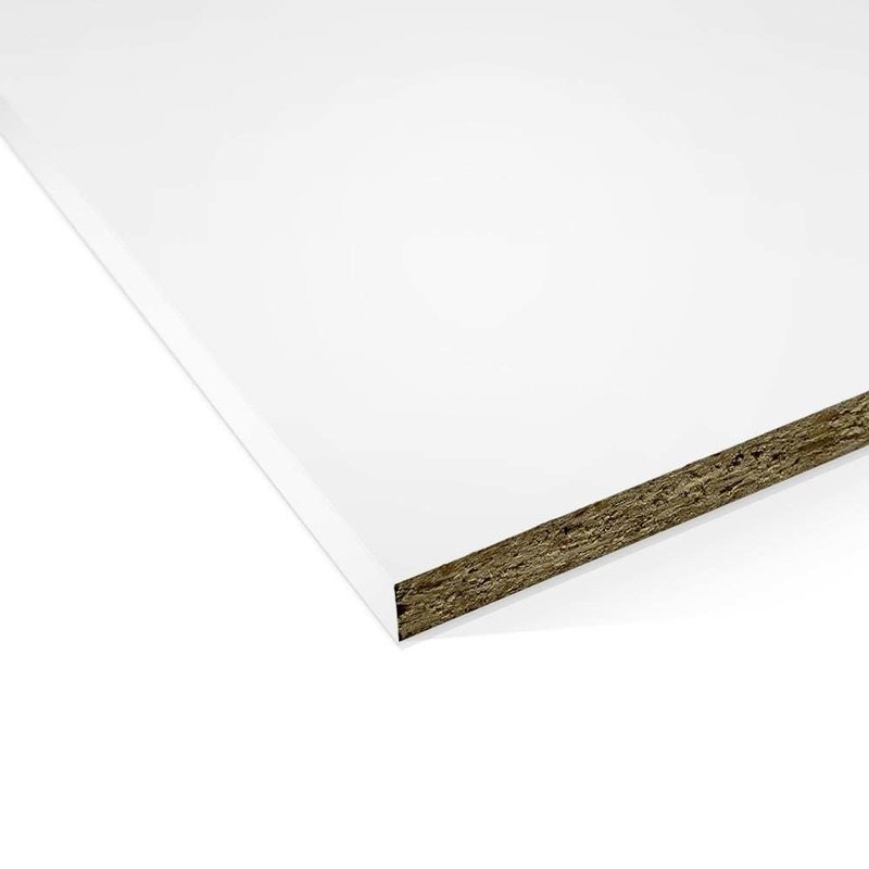 Melamine Faced Chipboard White 2440x381x15mm (8&#39;X15&quot;)