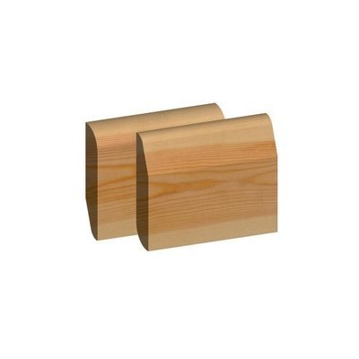 19mm x 100mm Dual Skirting Bullnosed-Chamfered