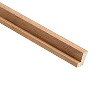 HTM889 H/W Firecheck 26 x 23mm 2.4 Mtr Red Hardwood Moulding