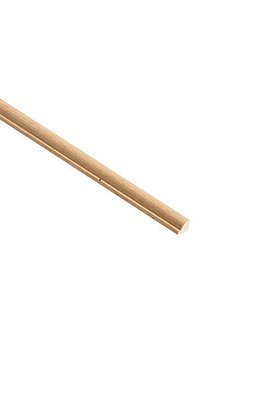 HTM893 Glass Bead 9 x 9mm 2.4 Mtr Red Hardwood Moulding