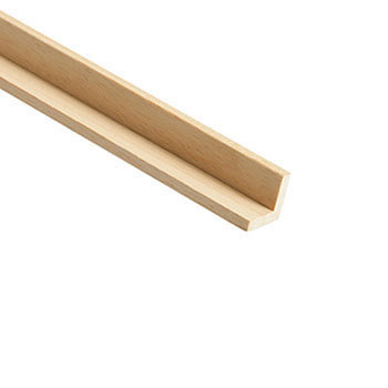 RTM861 Square Corner 21 x 21mm 2.4 Mtr Lt Hardwood Moulding