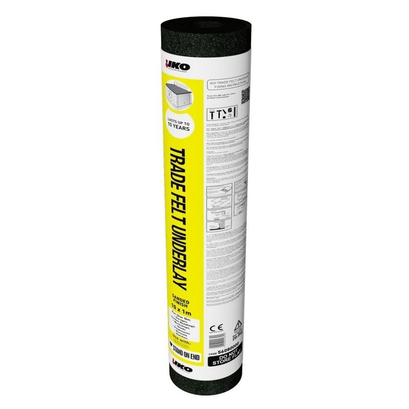 IKO Trade Underlay Medium Roofing Felt 20m x 1m Sand Surfaced