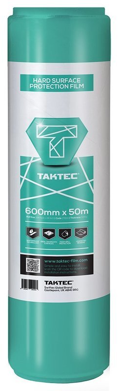 Taktec Hard Surface Protection Film 50m x 600mm