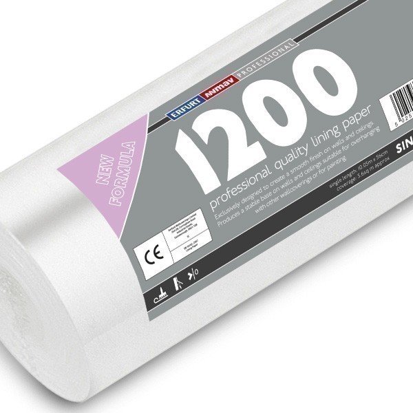 Professional Lining paper: 1200 Single (10m)