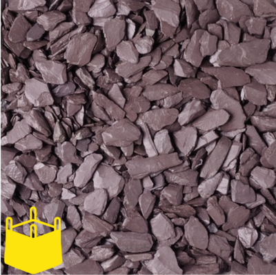 20mm Plum Slate Bulk Bag