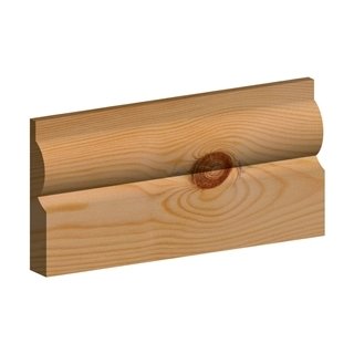 25mm x 75mm Torus Architrave Softwood Timber @ 4.5m