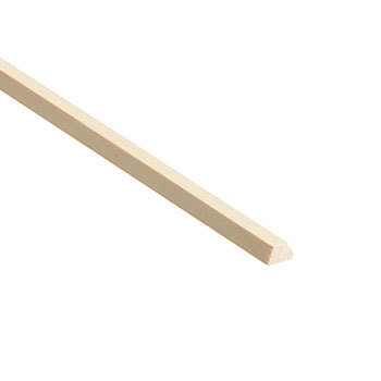 TM572 Pefc Glass Bead 15 x 9mm 2.4 Mtr Pine Moulding