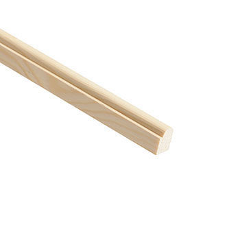 TM650 Pefc Staff Bead 15 x 21mm 2.4 Mtr Pine Moulding