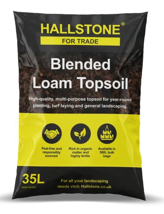 Hallstone Blended Loam Topsoil 35L