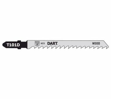 DART T101D Wood Cutting Jigsaw Blade - Pk 5