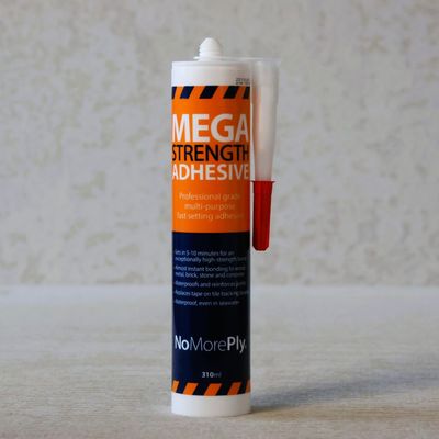 NoMorePly STS Fastset Mega Strength Adhesive 310ml Tube