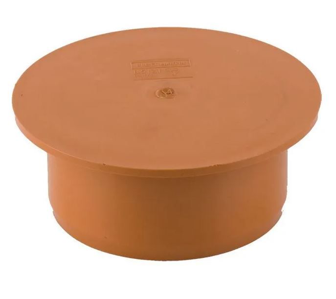 Underground Drain Pipe Socket Plug - 110mm - B5121