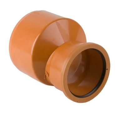 Underground Pipe Single Socket Level Invert Reducer 160mm - 110mm - B7131
