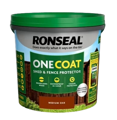 Ronseal One Coat Shed &amp; Fence Protector 5L