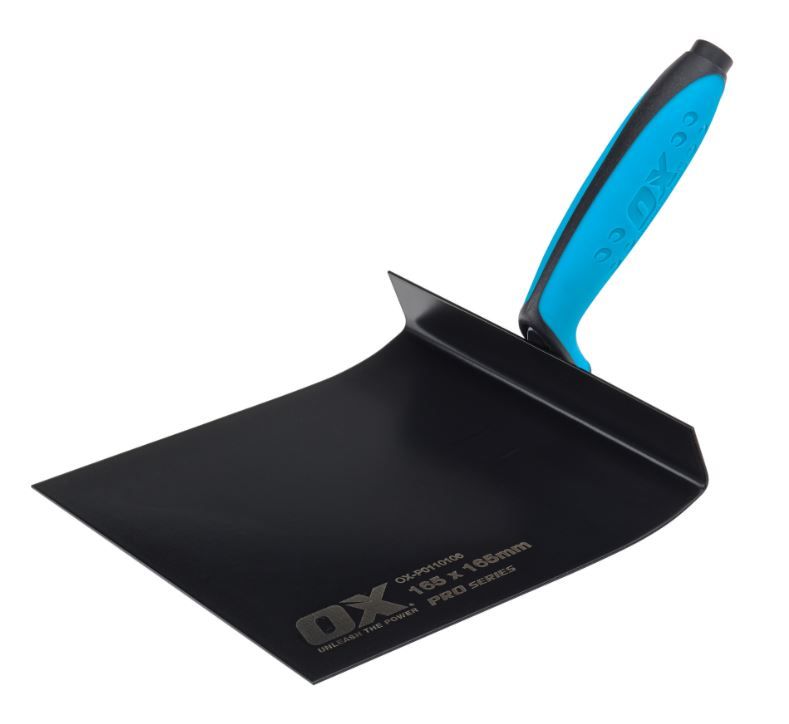 Ox Pro Harling Trowel 165mm x 165mm / 61/2" x 61/2"