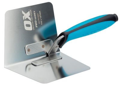 OX Pro Internal Corner  Trowel - 102 x 127mm 4" x 5"