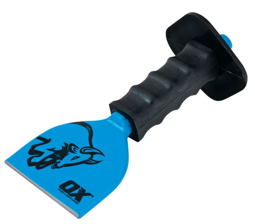 Ox Trade Brick Bolster With Guard -  100mm / 4"