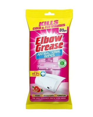 Anti-Bacterial Multi Surface Wipes Pink Blush (80) EG180