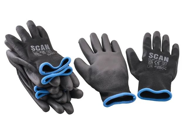 Scan PU Gloves (5 Pairs)